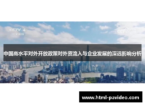 中国高水平对外开放政策对外资流入与企业发展的深远影响分析