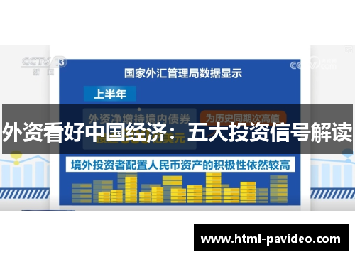 外资看好中国经济：五大投资信号解读