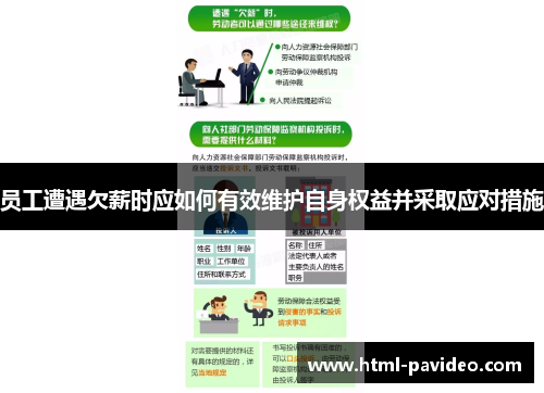 员工遭遇欠薪时应如何有效维护自身权益并采取应对措施